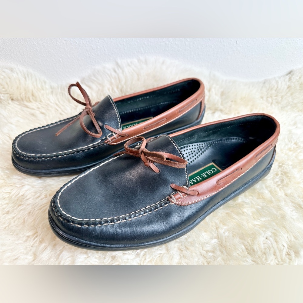 Cole Haan Men's Black and Brown Loafers